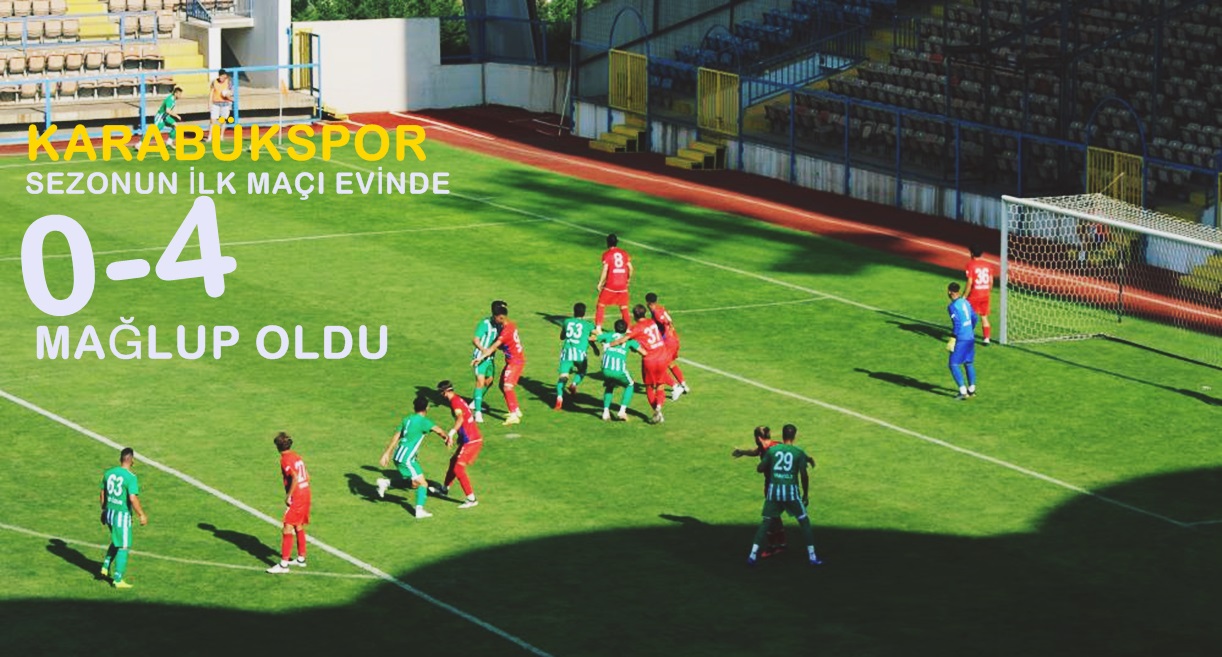 K.Karabükspor 0-4 K.Karaköprü Belediye Spor