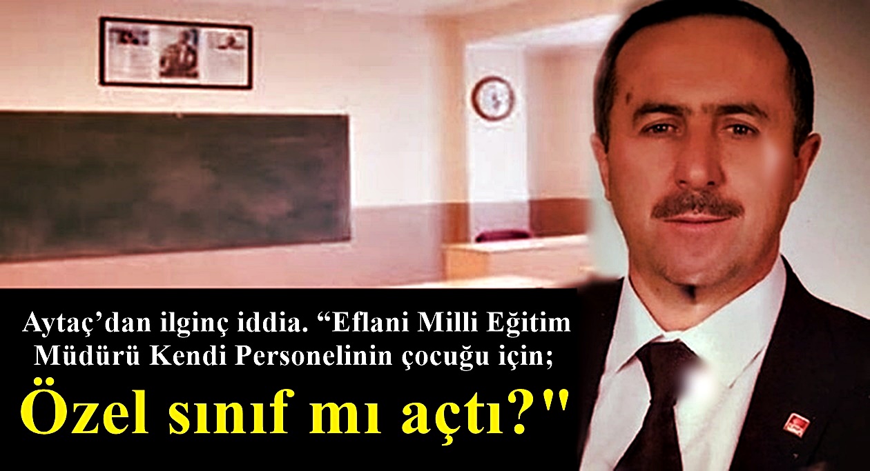 Eflani CHP İlçe Başkanı
