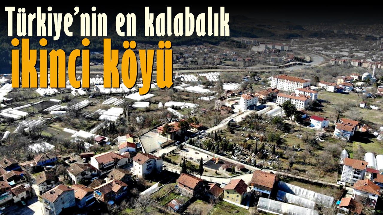 Türkiye’nin en kalabalık ikinci köyü Bostanbükü…