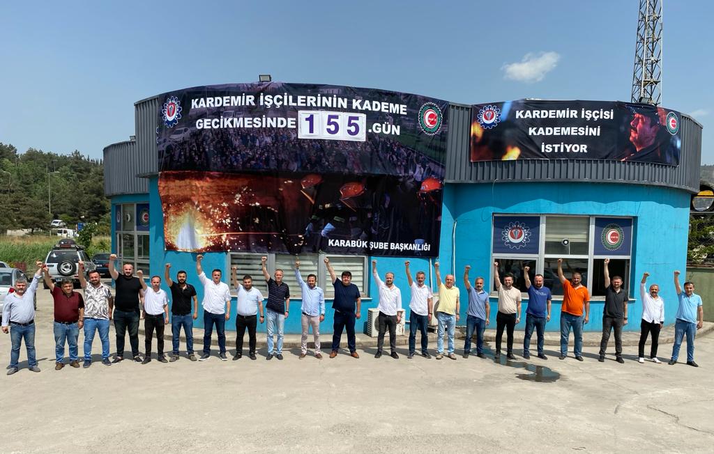 Özçelik İş Sendikası Karabük Şubesi, toplu sözleşme hakkı olmasına rağmen