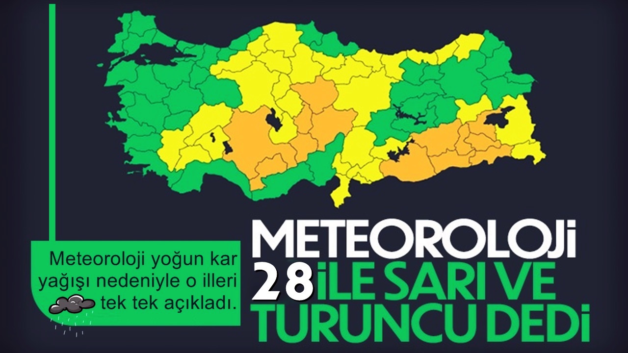 Meteoroloji Genel Müdürlüğü yeni haftaya dair hava durumu tahminlerini yayınladı.