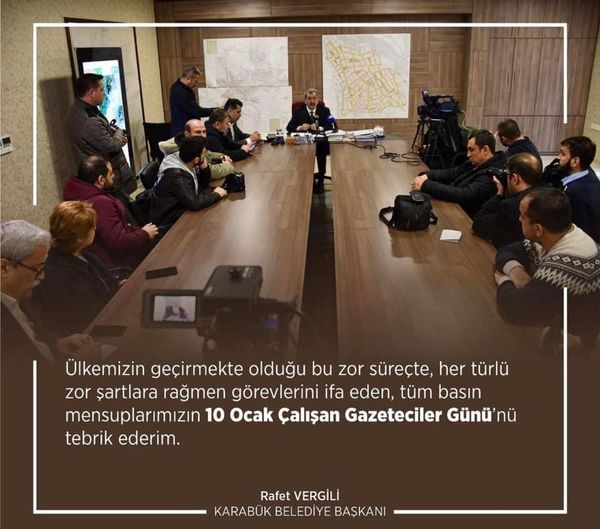 10 Ocak çalışan Gazeteciler Günü Ile Ilgili Kutlama Mesajları | Karabük ...