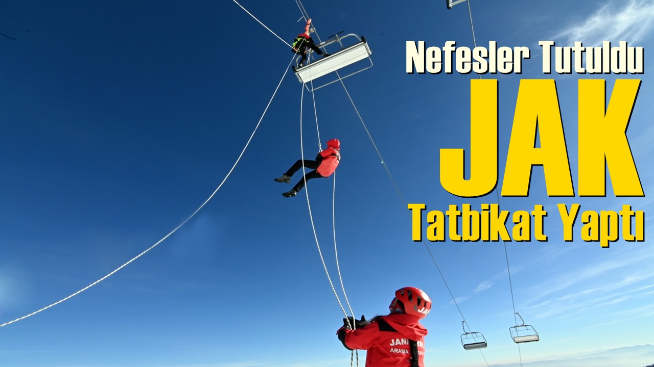Jandarma Arama Kurtarma Timleri (JAK) Keltepe Kayak Merkezinde 2023 sezonu