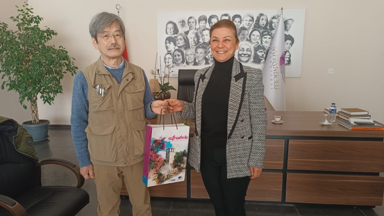 Kyushu Üniversitesi’nden Japon Bilim Adamı Prof. Kazuo Mıyamoto ve eşi