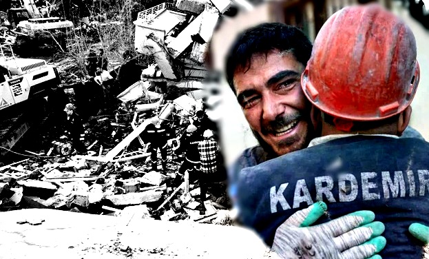 (TTK) Kozlu Müessesine bağlı madenciler ve diğer arama kurtarma ekipleri,