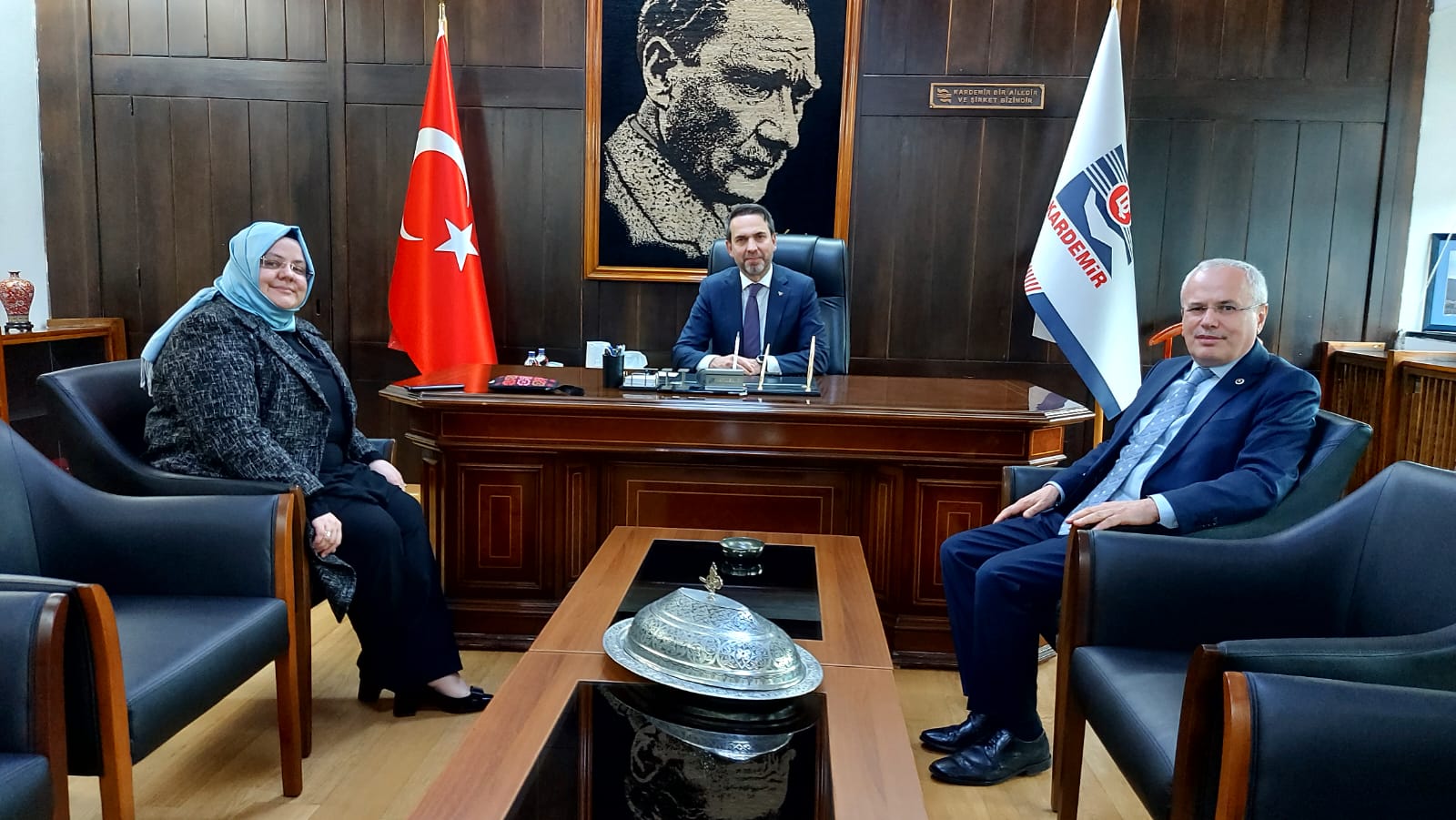 Ceylan Karabük Demir ve Çelik Fabrikalarının temellerinin atılışı ve Karabük’ün