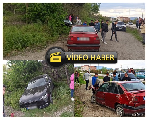 Karabük Kastamonu yolu üzerinde park halinde ki araca çarpan sürcü