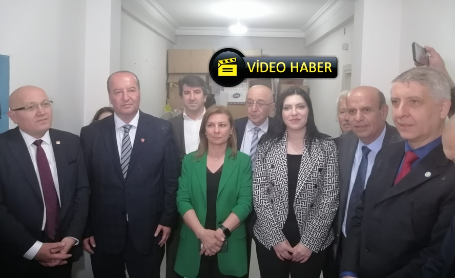 Karabük CHP Seçim bürosunu açtı. Açılışta CHP İl Başkanı, Deva