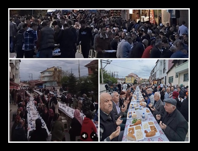 Çatalzeytinliler Yardımlaşma ve dayanışma Derneğinin organize ettiği iftar programına katılım