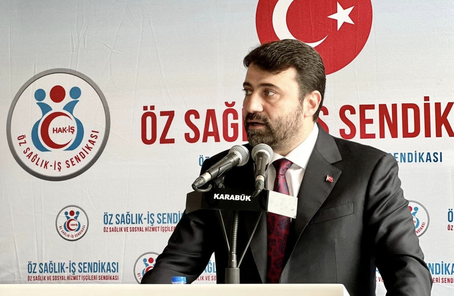 Cem Şahin “Cumhurbaşkanımız Sayın Erdoğan’ın Sendikalara verdiği değeri sizler biliyorsunuz”