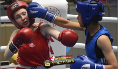 Okul Sporları Gençler-A Türkiye Boks Şampiyonası Karabük’te başladı.