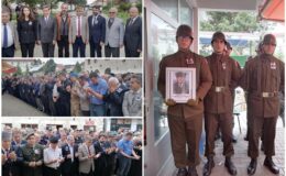 Eflani’de Kore Gazisi ve Eski Belediye Başkanı A. Remzi Hatipoğlu Son Yolculuğuna Uğurlandı