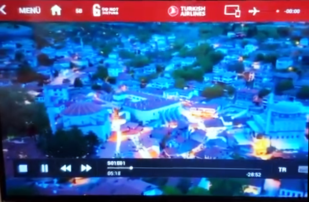 Safranbolu Türk Hava Yolları Ekranlarında
