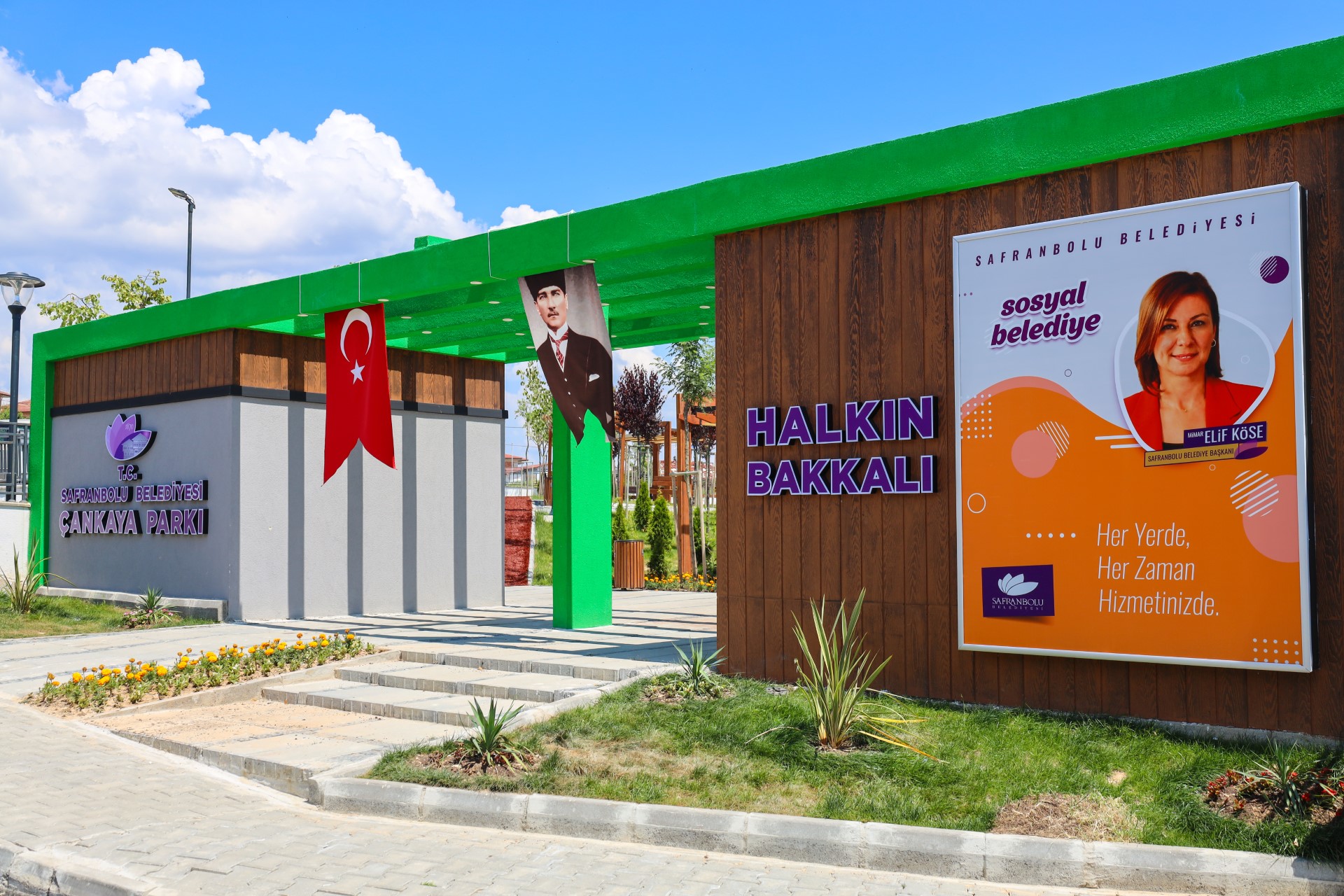 Safranbolu Belediyesi Seralarından Çıkan Organik Tarım Ürünleri Halkın Bakkalında Satışa