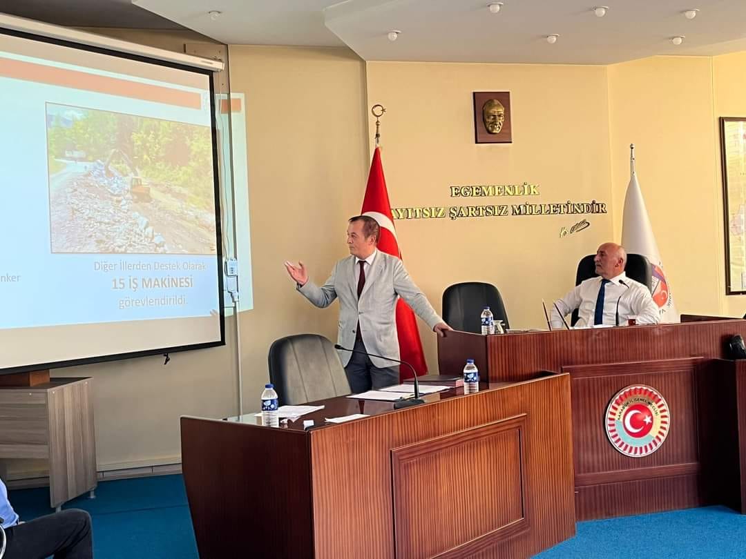 İl Genel Meclisi Ağustos Ayı Toplantılarının Son Oturumu İl Genel