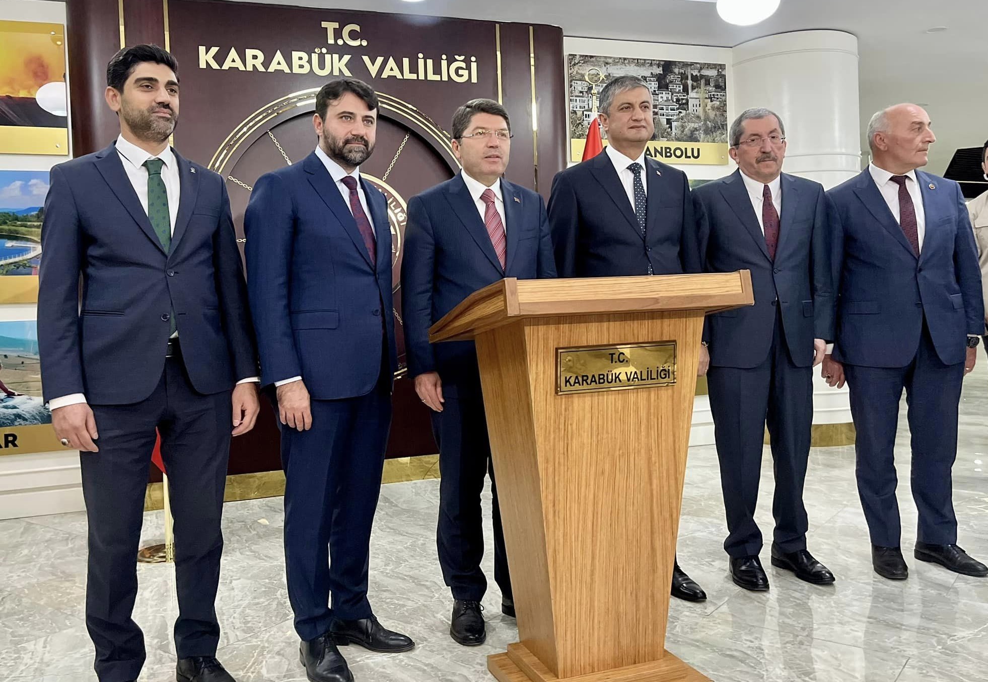 Karabük’e bir dizi ziyaretlerde bulunmak üzere gelen Adalet Bakanı Yılmaz