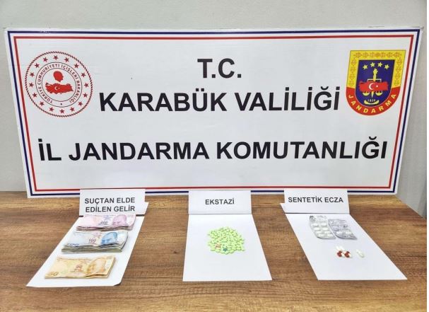 Karabük’te düzenlenen uyuşturucu operasyonunda 1 şüpheli önce gözaltına alındı sonra