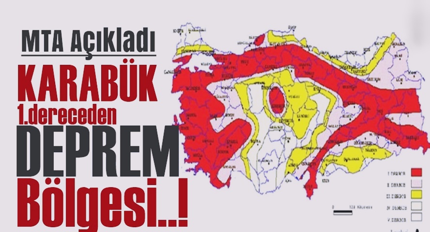 Maden Tetkik Arama Genel Müdürlüğü’nün (MTA) yenilediği diri fay hattına