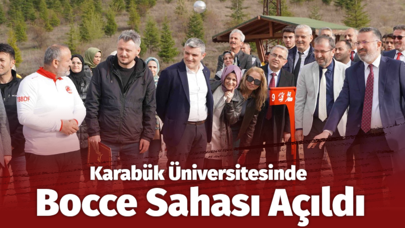 Karabük Üniversitesi içerisinde oluşturulan