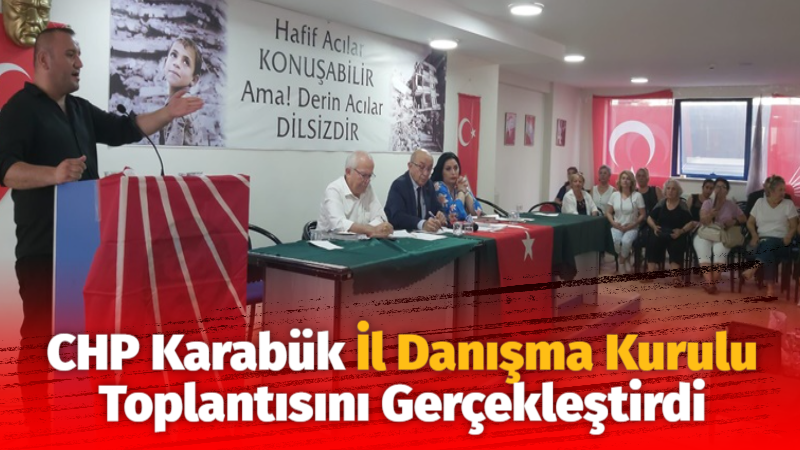 CHP  İl Danışma