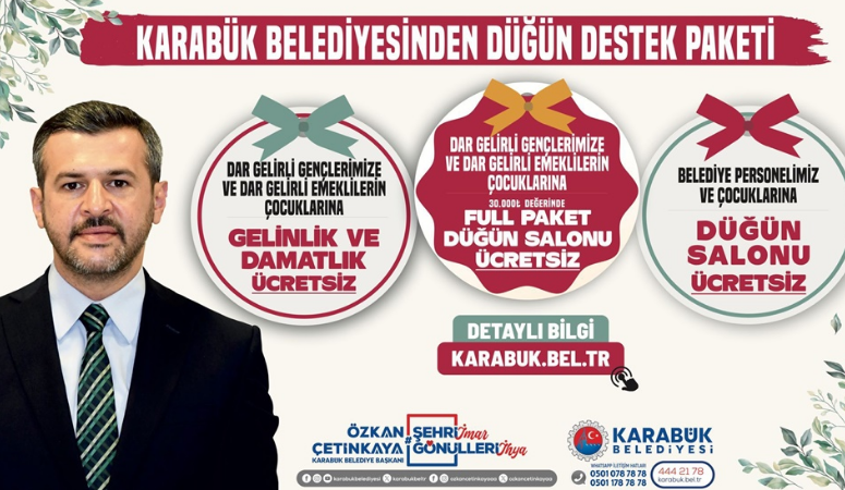 


Karabük Belediyesi Kanyon Düğün