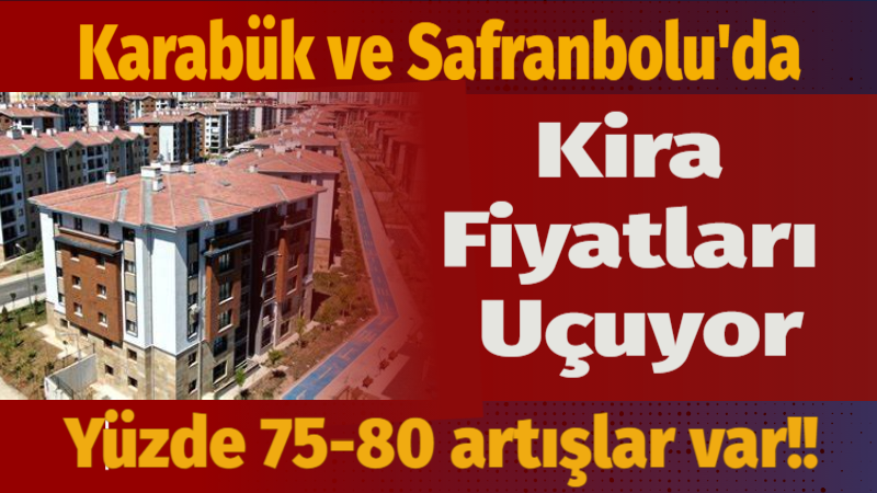  Karabük'te yüzde 65-75,