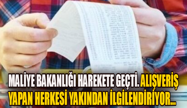 Maliye Bakanlığı harekete geçti.