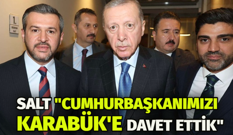 Cumhurbaşkanı Erdoğan’dan Karabüklülere selam: