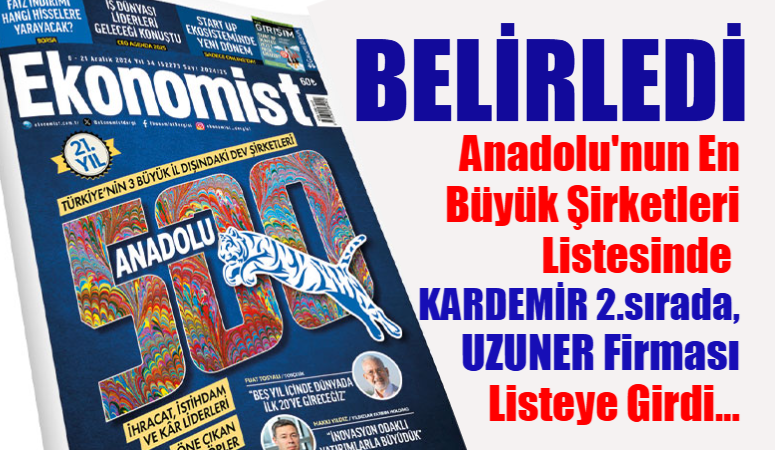 Ekonomist Dergisi’nin uç büyük