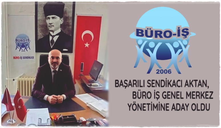 Büro İş Sendikası İzmir Şubesi Eğitim Sekreteri olan  Serhat Aktan,