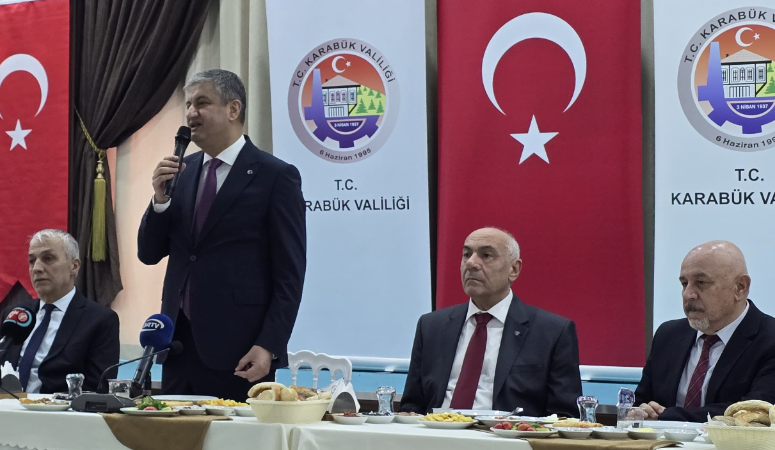 Valimiz Mustafa Yavuz, 10 Ocak Çalışan Gazeteciler Günü dolayısıyla Karabük’te