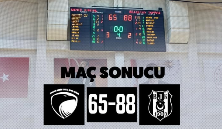 Beşiktaş, Tekerlekli Sandalye Basketbol Ligi'nde Karabük'ü 88-65 yenerek önemli bir