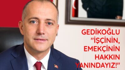 Milliyetçi Hareket Partisi (MHP) Karabük İl Başkanı Cenk Gedikoğlu; "KARDEMİR
