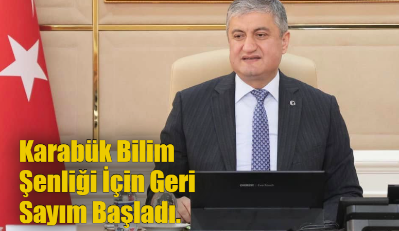 22 Mayıs 2025 tarihinde ikinci kez düzenlenecek olan “Karabük Bilim