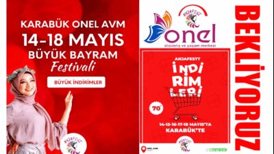 Türkiye’nin en kapsamlı kaliteli alışveriş festivali Anjafest Karabük’te. Ayakkabı, çanta,