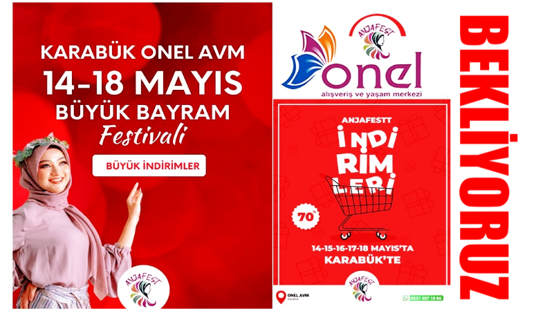 Türkiye’nin en kapsamlı kaliteli alışveriş festivali Anjafest Karabük’te. Ayakkabı, çanta,