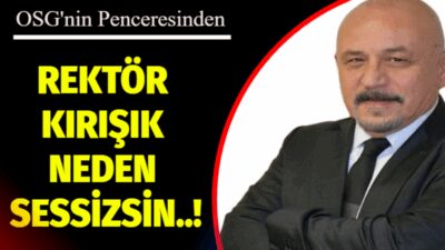 Olacak iş değil… KBÜ bir kez daha Ülke Gündeminde. Yine