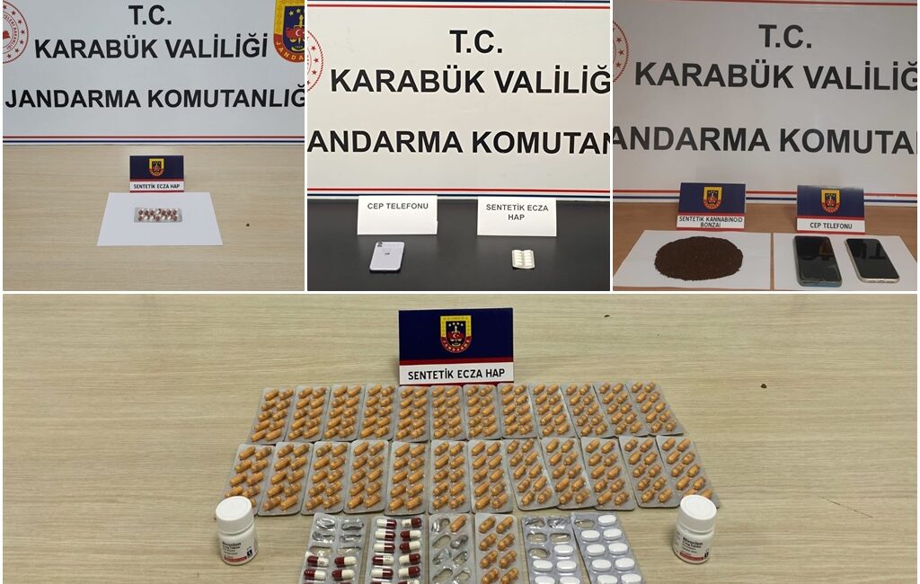 Karabük Valiliğinden yapılan açıklamaya göre; Jandarma unsurlarınca düzenlenen operasyonlarda ve