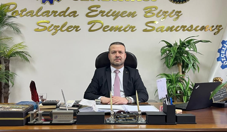 Özçelik İş sendikası Karabük Şube Başkanı Kenan Yılmaz “Yaşasın 1