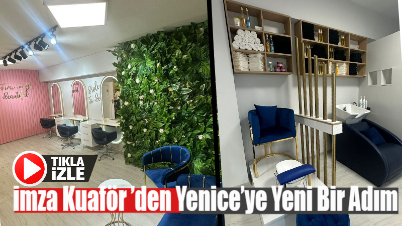 İmza Kuaför  iş yeri sahipleri Ümit & Serap Aslan  çifti 