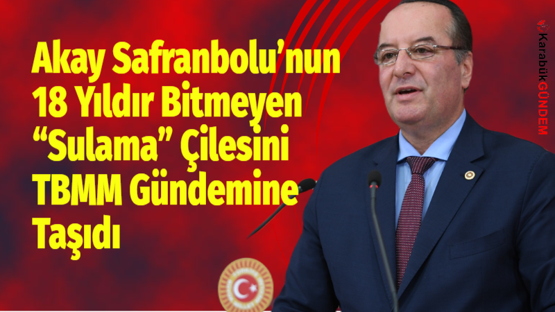 CHP Karabük Milletvekili ve TBMM Plan ve Bütçe Komisyonu üyesi