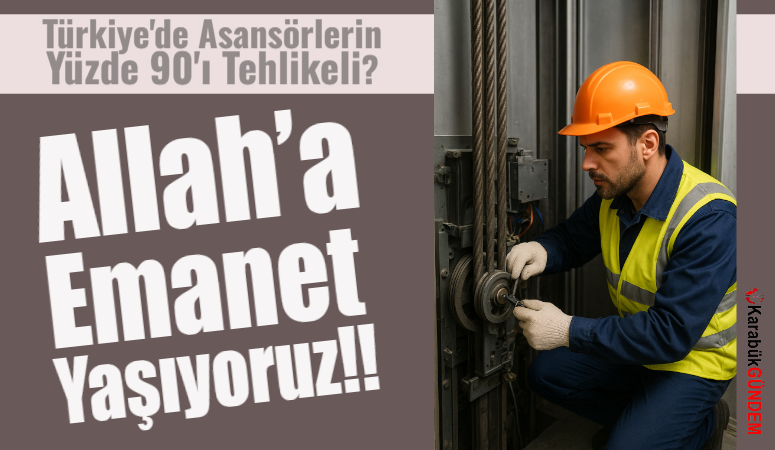 Allah’a Emanet Yaşıyoruz!! TÜRKİYE’de asansörlerin büyük bir kısmı tehlikeli. Ülke genelinde yaklaşık 500