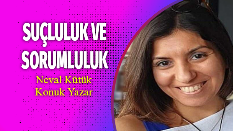   Suçluluk duygusu insanın sosyal davranışlarını yönlendirmektedir. Herhangi bir davranış
