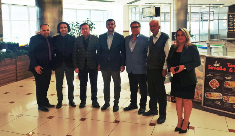 Karabük Belediye Başkanı Özkan Çetinkaya ONEL AVM Yönetim Kurulu Başkanı