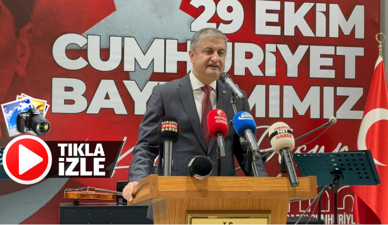 Cumhuriyet Resepsiyonu Karabük’e Yakıştı Karabük Valisi  Mustafa Yavuz ile eşi  Süreyya Yavuz ‘un ev