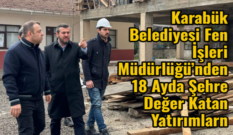 Karabük Belediye Başkanı Özkan Çetinkaya’nın göreve seçilmesinin ardından geçen 18