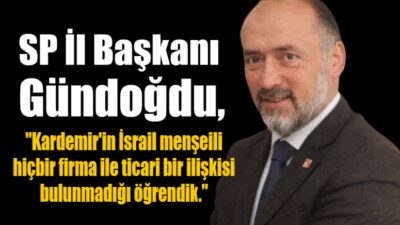 Karabük SP İl Başkanı Aziz Gündoğdu geçtiğimiz günlerde Kardemir girişinde