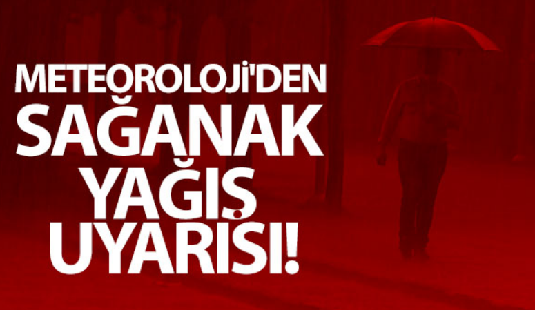 Meteoroloji Genel Müdürlüğü tarafından bugün için yapılan tahminlerde; ülkemizin batı