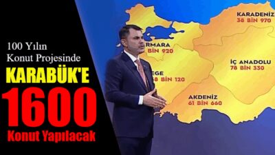 Cumhurbaşkanı Erdoğan tarafından açıklanan “Yüzyılın Konut Projesi” kapsamında, Türkiye genelinde