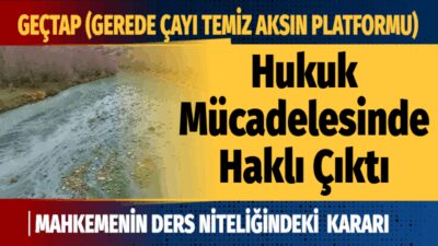 "Çevre sağlığını korumak ve çevre kirlenmesini önlemek Devletin ödevidir."…